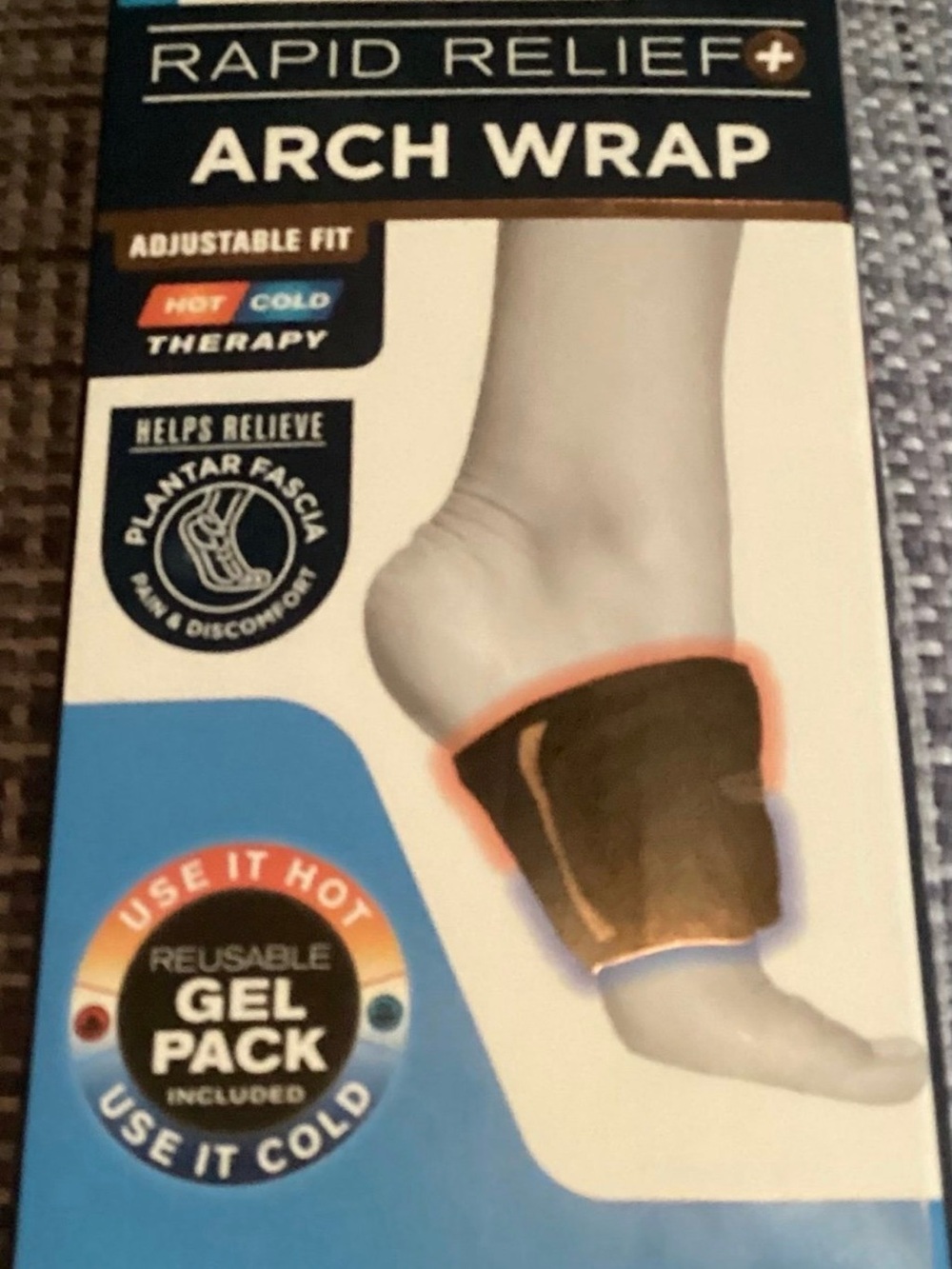 New With Tags Seal Unisex  Copper Fit Rapid Relief Arch Wrap .